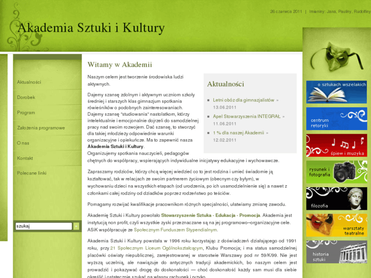 www.akademia-kultury.edu.pl