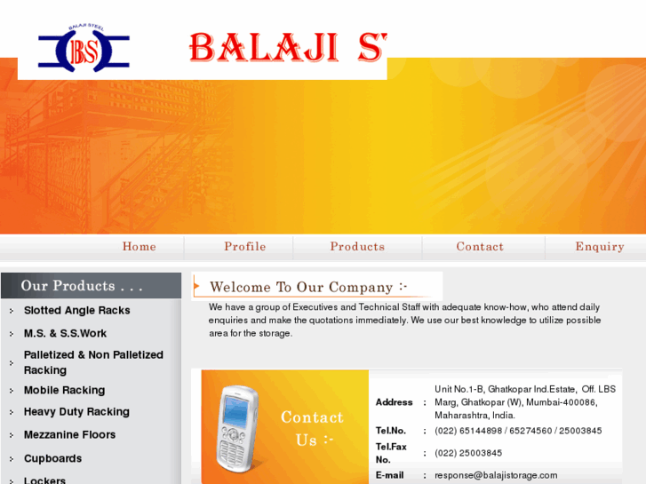 www.balajistorage.com