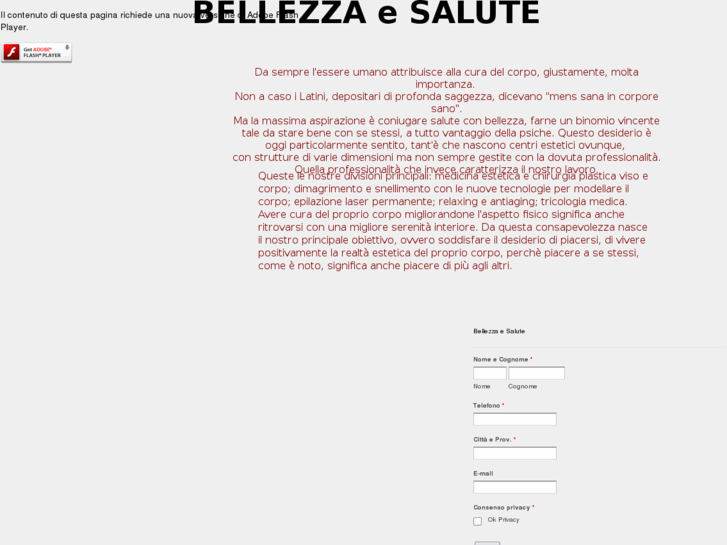 www.bellezzaesalute.biz