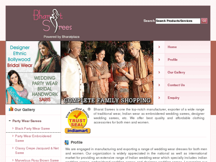 www.bharatsarees.com