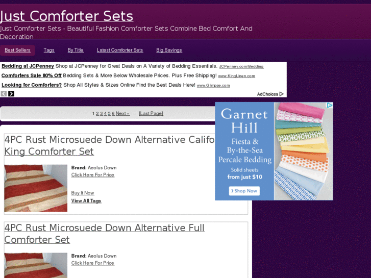 www.justcomfortersets.com