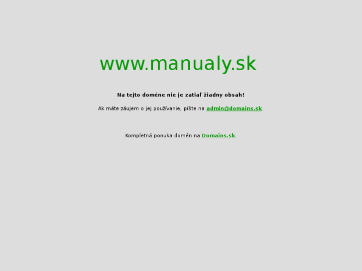 www.manualy.sk