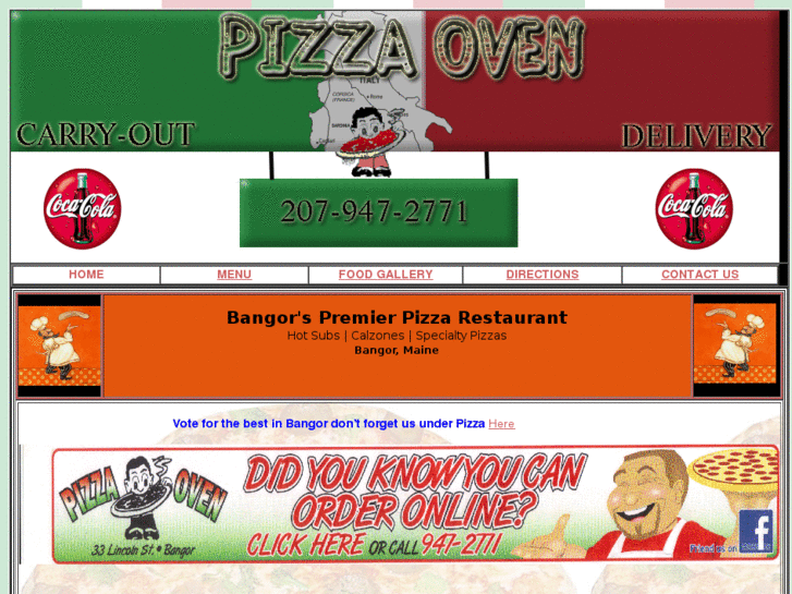 www.pizzaovenbangor.com