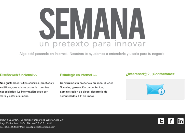 www.proyectosemana.com