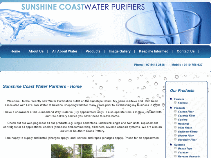 www.sunshinecoastwaterpurifiers.com