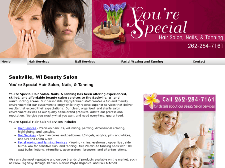 www.yourspecialhairsalon.com