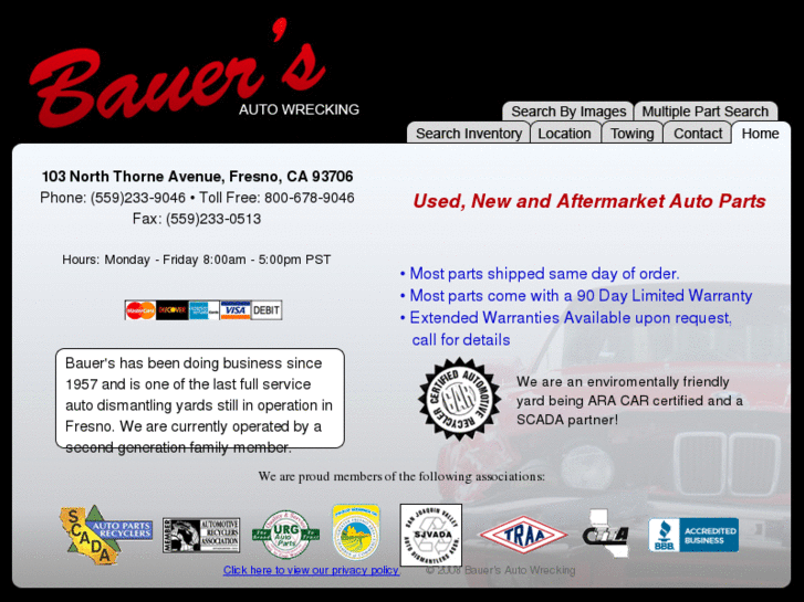 www.bauersautowrecking.com