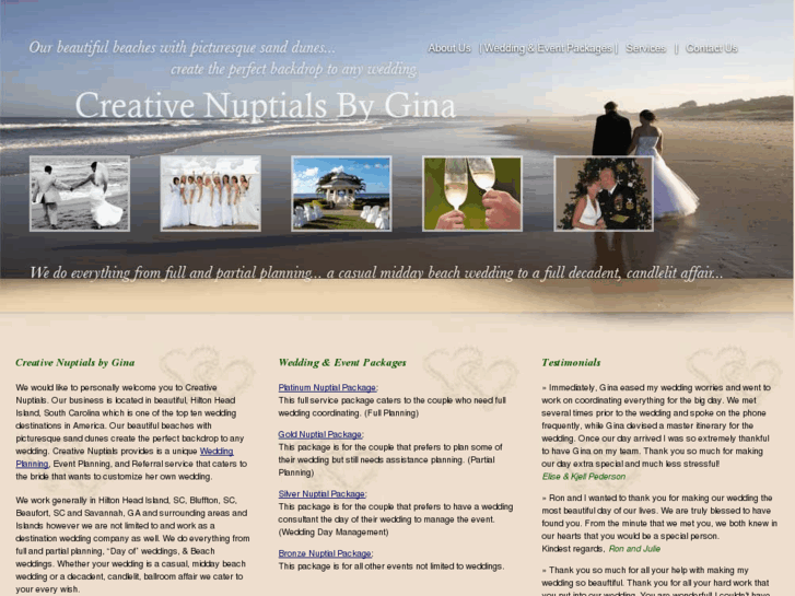 www.creativenuptialsbygina.com