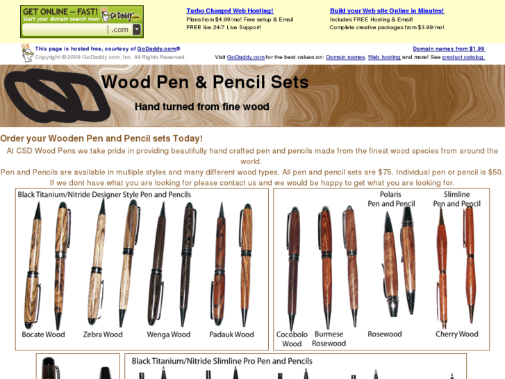 www.csdwoodpens.com