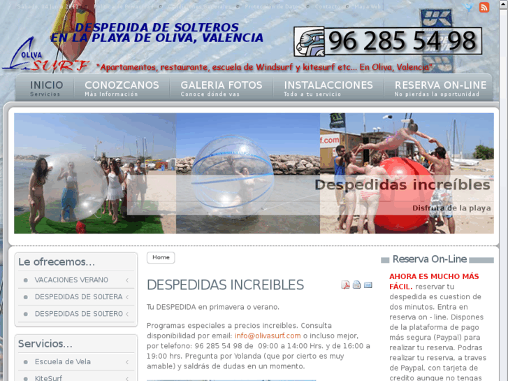 www.despedidasdesolteraplaya.es