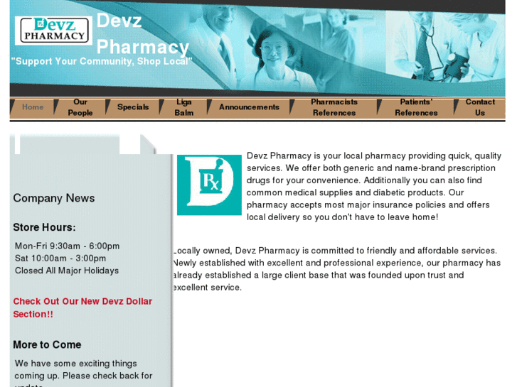 www.devzpharmacy.com