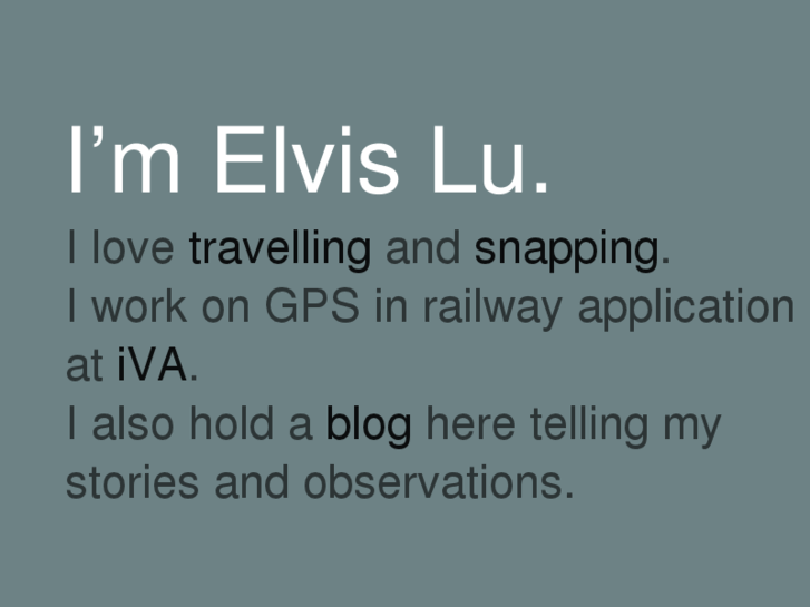 www.elvislu.net