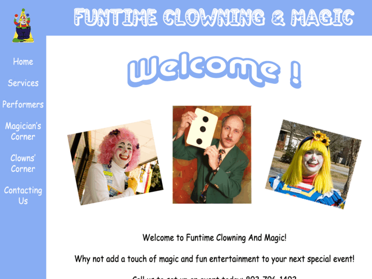 www.funtimeclowningandmagic.com