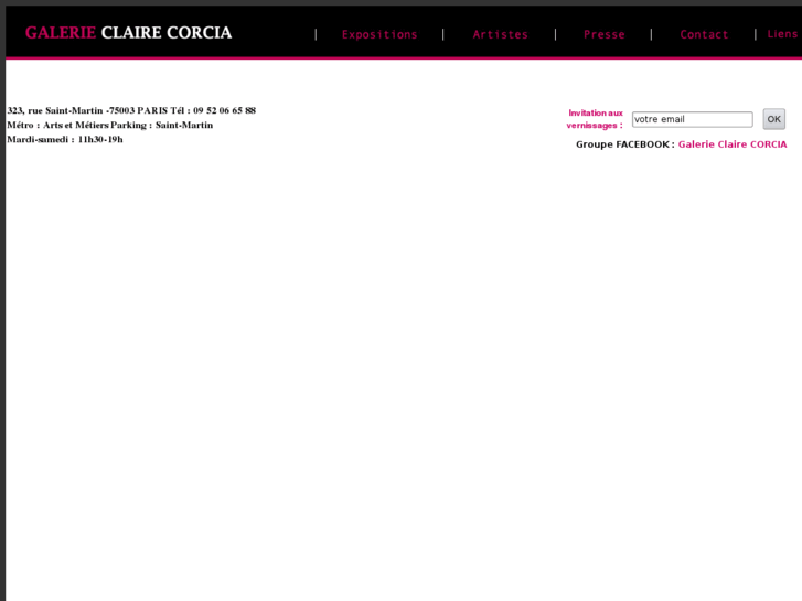 www.galeriecorcia.com