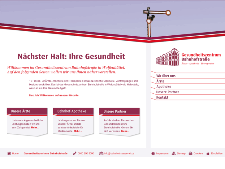 www.gesundheitszentrum-bahnhofstrasse.de