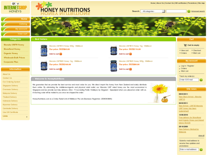 www.honeynutritions.com