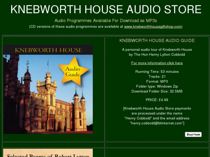 www.knebworthhouseaudiostore.com