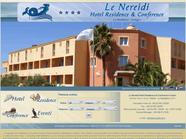 www.lenereidihotel.com