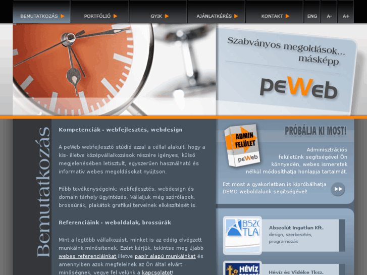 www.peweb.hu