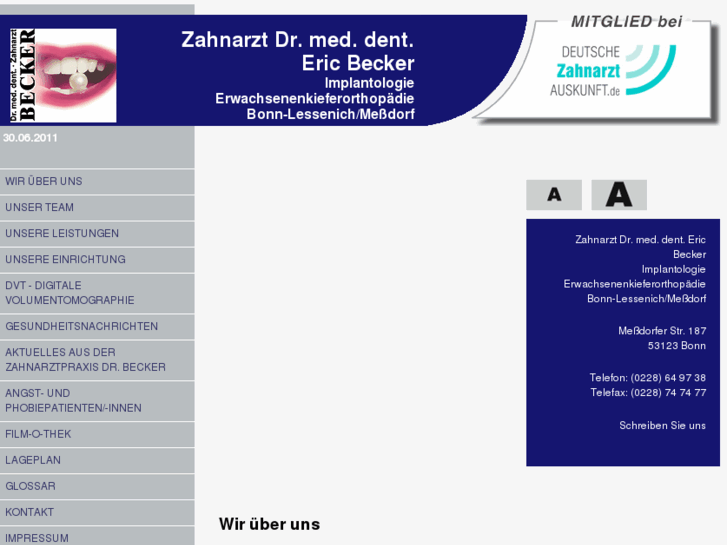 www.praxisdrbecker.de