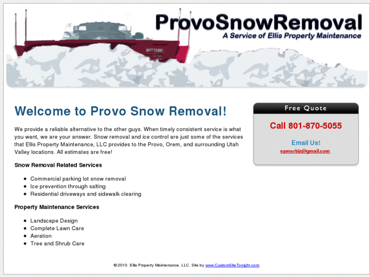 www.provosnowremoval.com