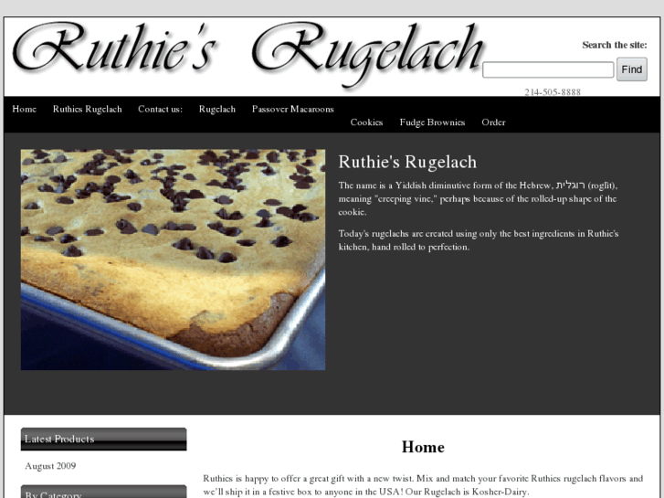 www.ruthiesrugelach.com