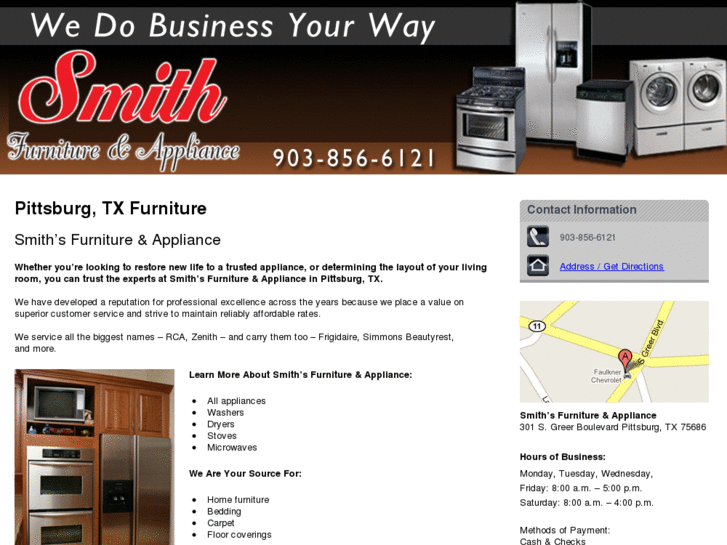 www.smithfurnitureappliancpittsburg.com