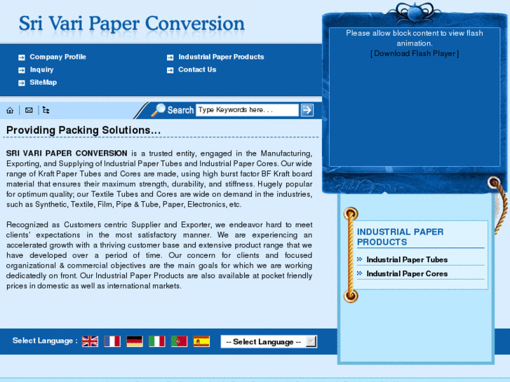 www.srivaripaperconversion.com