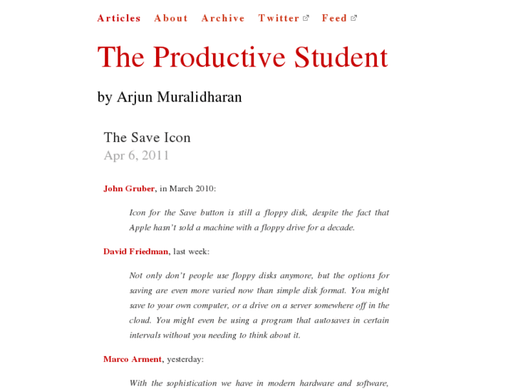 www.theproductivestudent.com