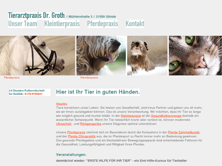 www.tierarzt-glinde.de
