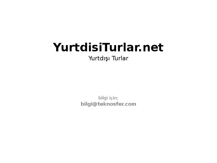 www.yurtdisiturlar.net