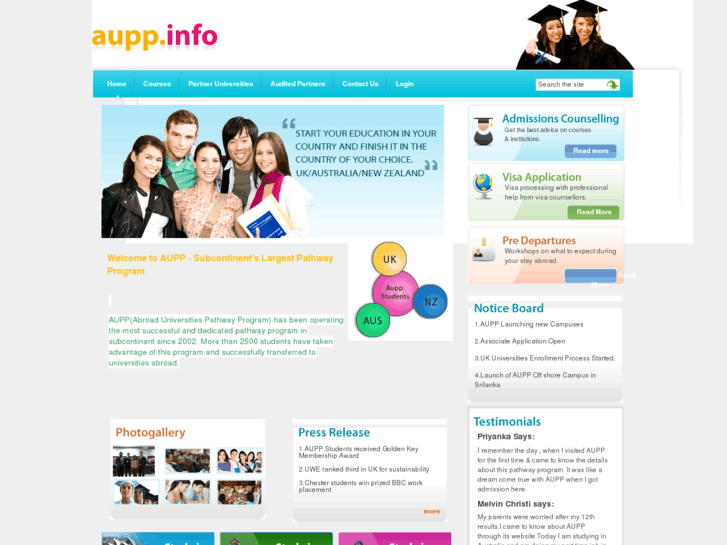 www.aupp.info