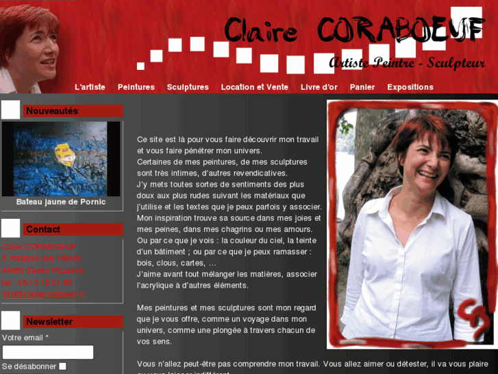 www.clairecoraboeuf.com