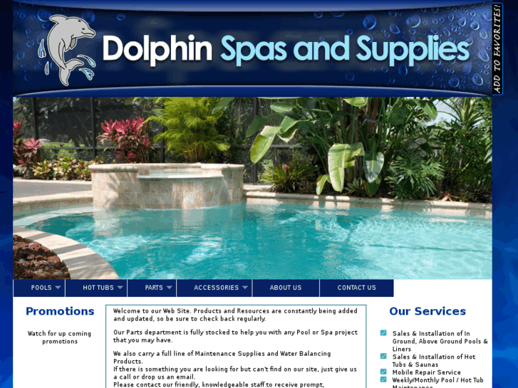 www.dolphinspasandpools.com