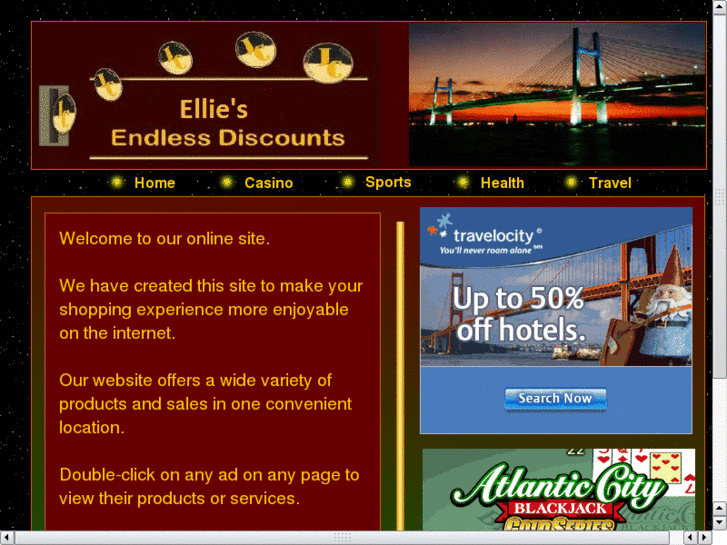 www.elliesendlessdiscounts.com