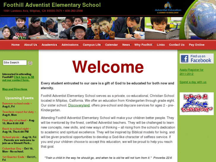 www.foothilladventistschool.info