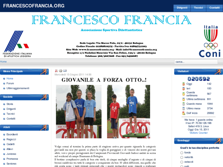 www.francescofrancia.org