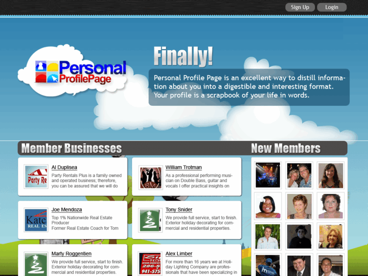 www.personalprofilepage.com