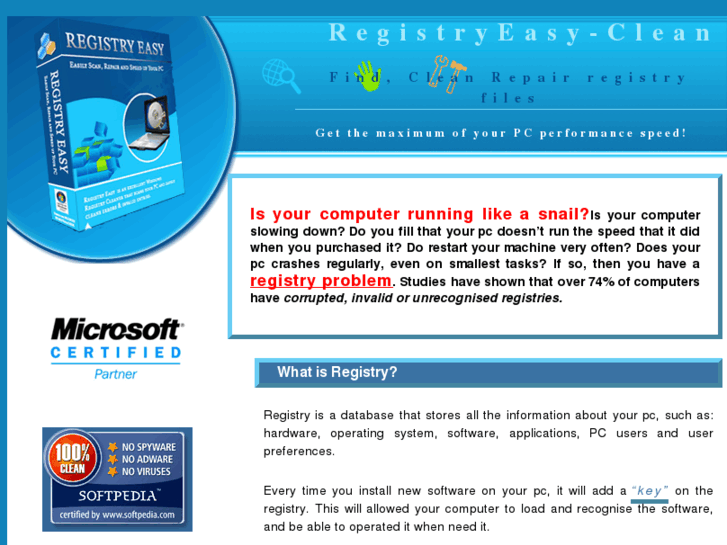 www.registryeasy-clean.com