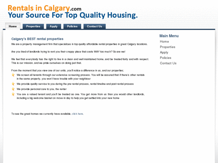 www.rentalsincalgary.com