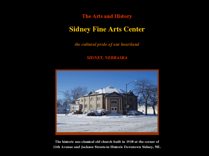 www.sidneyfineartscenter.com