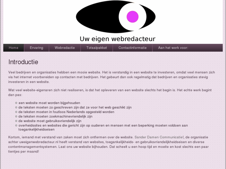 www.uweigenwebredacteur.nl