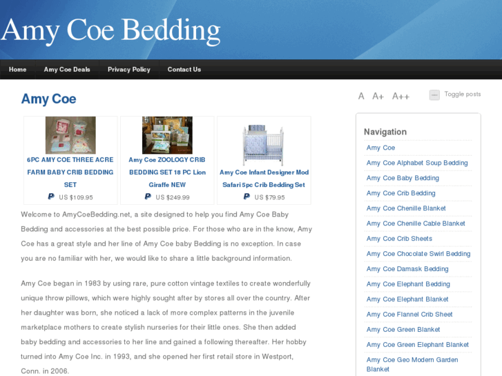 www.amycoebedding.net