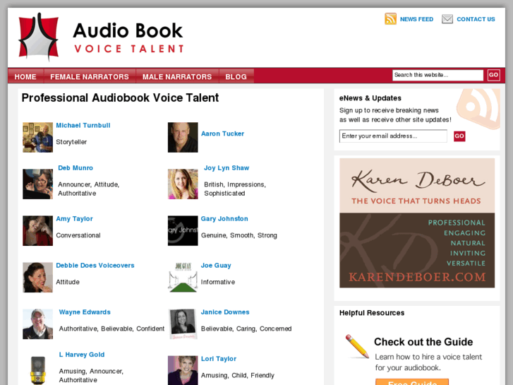 www.audiobookvoicetalent.com