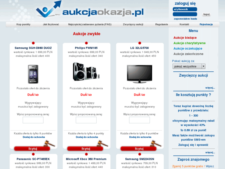 www.aukcjaokazja.pl