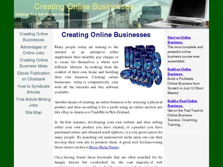 www.creatingonlinebusinesses.com