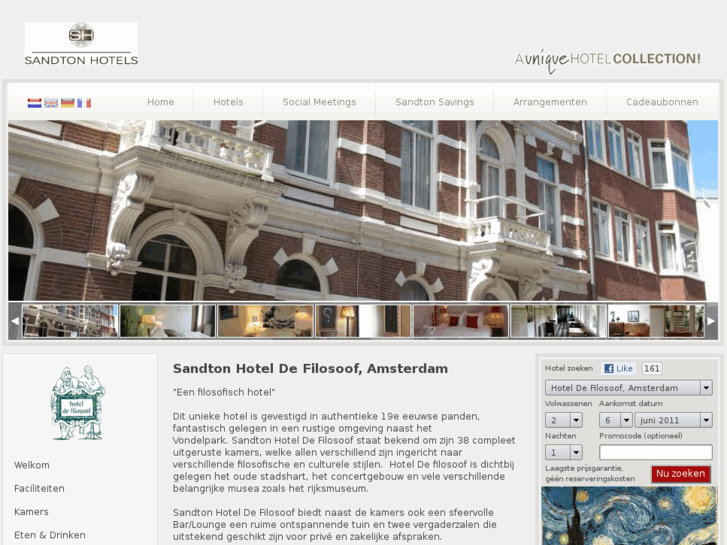 www.hoteldefilosoof.nl