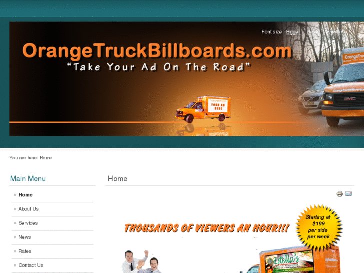 www.orangetruckbillboards.com