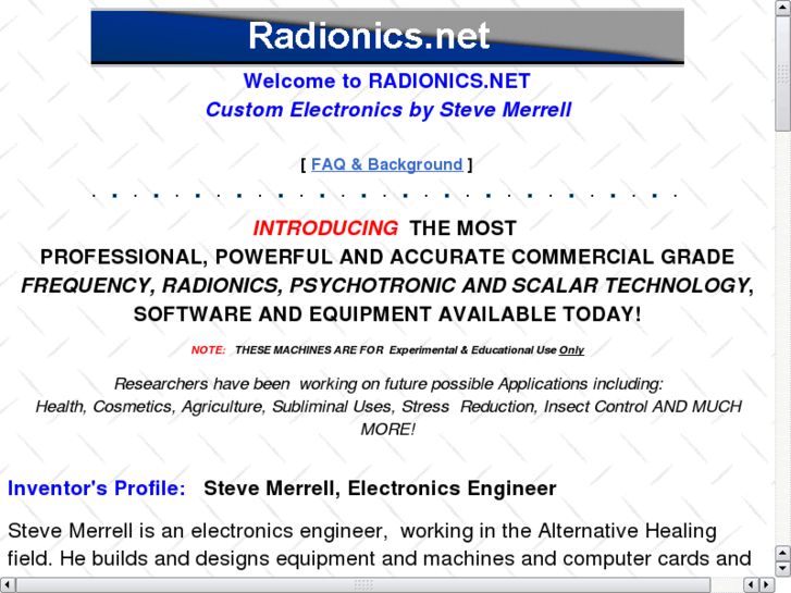 www.radionics.net