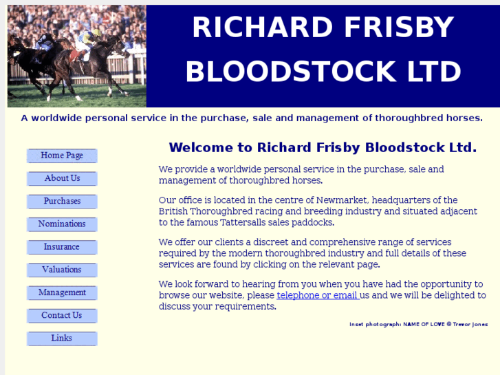 www.richardfrisbybloodstock.com